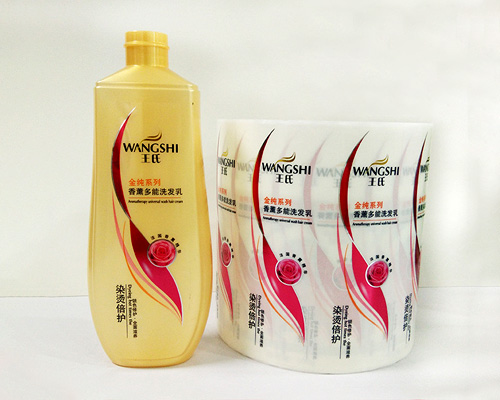沐浴露不干膠標(biāo)簽標(biāo)貼
